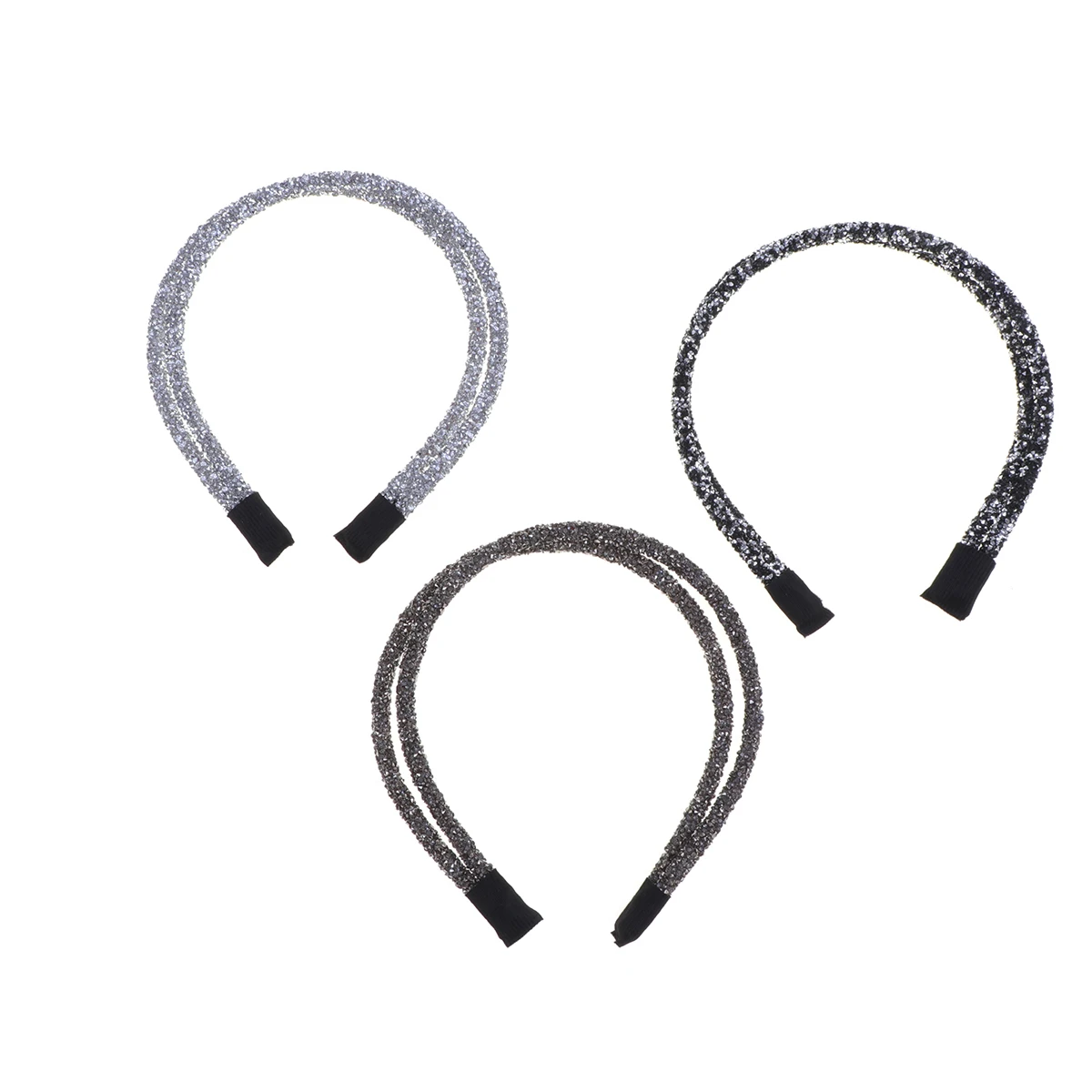 

3 Pcs Vintage Rhinestone Headb s Simple Hair Hoop Women Girls Retro Hairstyle Accessory Everyday Wear Elegant Charm