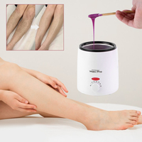 Wax Heater Machine Hair Removal Wax Melting Machine 200ml Epilator Wax Beads Heater Adjustable Temperature for Hair Removal