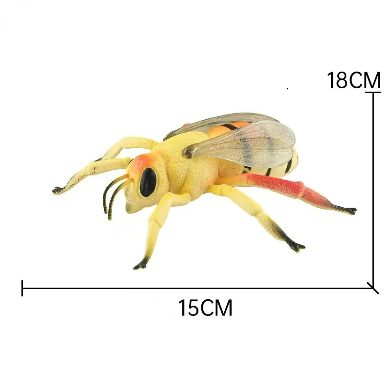 Simulación de insectos, juguete de animales pequeños, hormiguero, Grillo, Araña, escorpión, mariquita, modelo de Animal de simulación, adornos para el jardín del hogar, estatuas