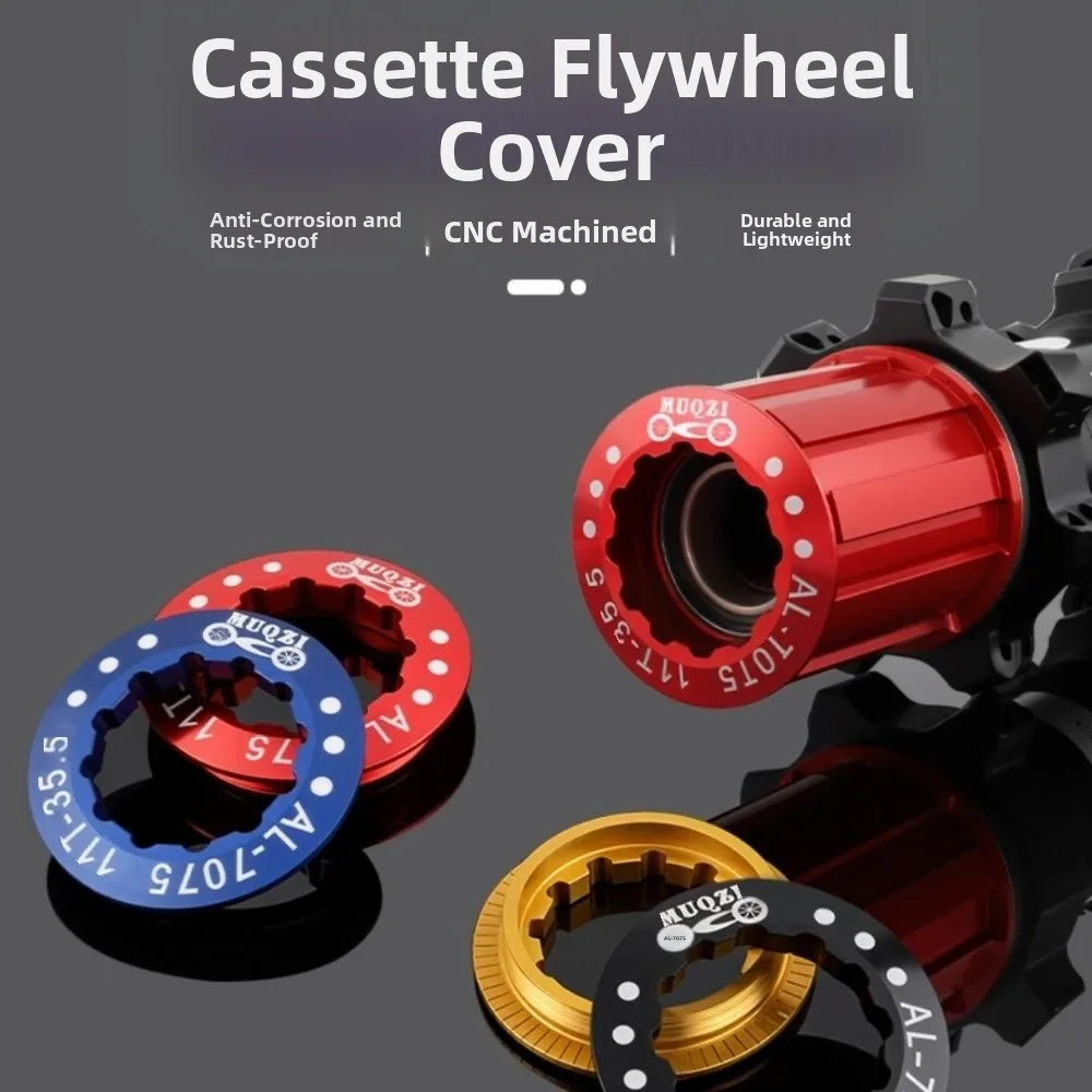 

Aluminum Alloy Bicycle Cassette Cover 11T Fixed Bike Freewheel Fixing Bolt Ultra Light Easy Installation Flywheel Lock Nut MTB