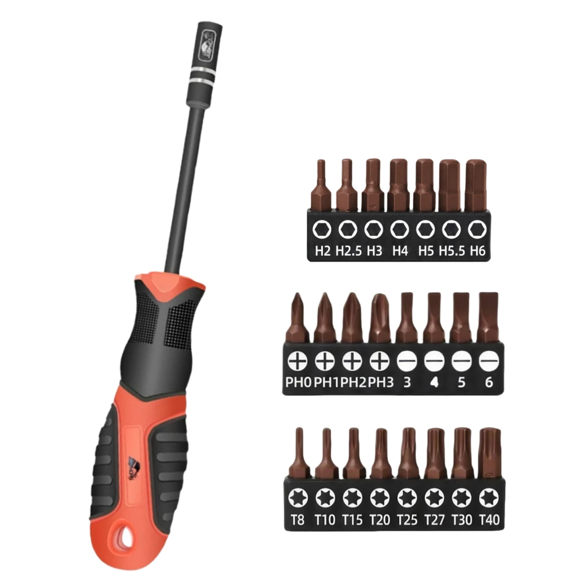 

Набор отверток-головок, многофункциональный ручной инструмент для ремонта, магнитные насадки, крестовые и плоские отвертки, съемные