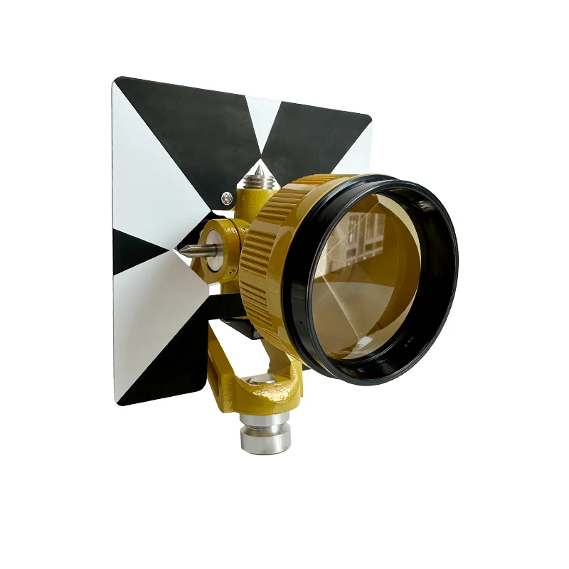 SINGLE PRISM FOR TOP-CON TOTAL STATIONS SURVEYING constant 0mm 5/8x11 thread Prism Holder Target soft bag ALL METAL