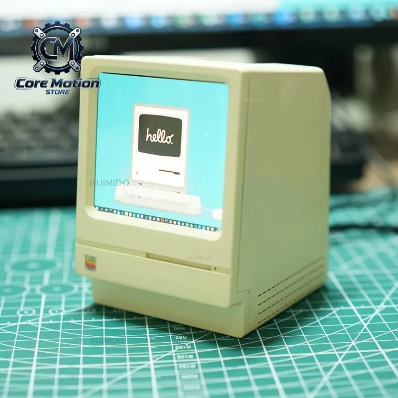 3.81 inches Retro Small TV, Computer Replica, Computer Secondary Screen