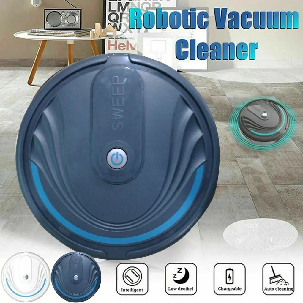 Intelligent Home Automatic Floor Robot Automatically Sweeping Scrubbing Mopping Floor Cleaning Machine