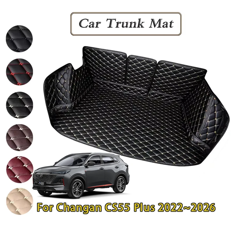 

Car Trunk Mats For Changan CS55 Plus 2022 2023 2024 2025 2026 Dirt-resistant Fully Trunk Mat Rear Cargo Tray Auto Accessories