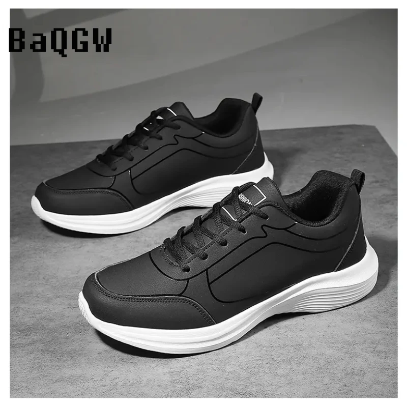 Fashion Lightweight Mens Casual Sneakers Comfortable Breathable Lace-up Student Outdoor Running Sport Shoes Simplicity Versatile