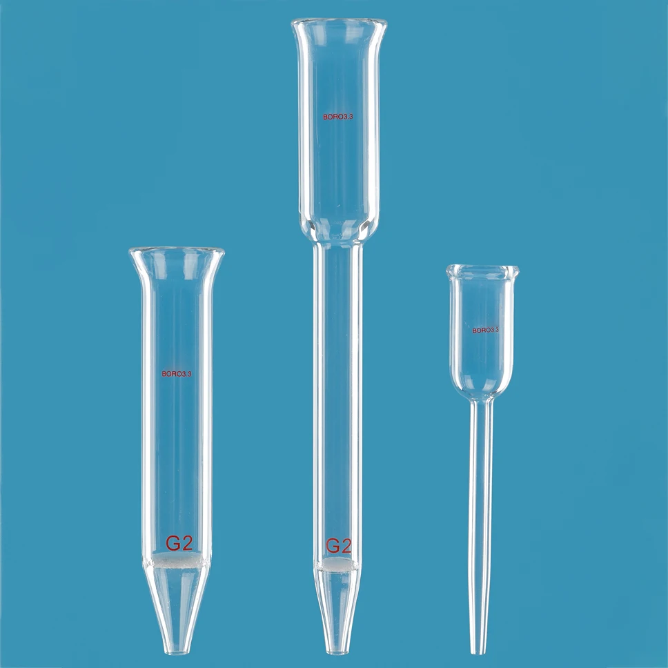 Anhydrous sodium sulfate dehydration column with sand core Filtration chromatography column Magnesium silicate adsorption column