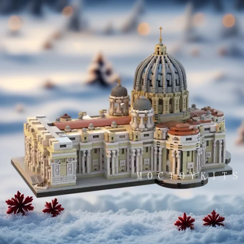 

Cross-border Hot Selling In StockMOC-205664Small Particle Building Blocks Toy Cathedral Model Decoration