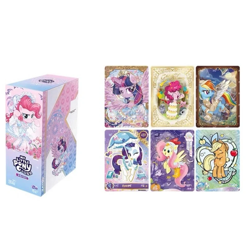 KAYOU nueva caja Original genuina My Little Pony Starscout Zipp Storm colección Popular Hobby Card Moonbow Sunny regalo para niños