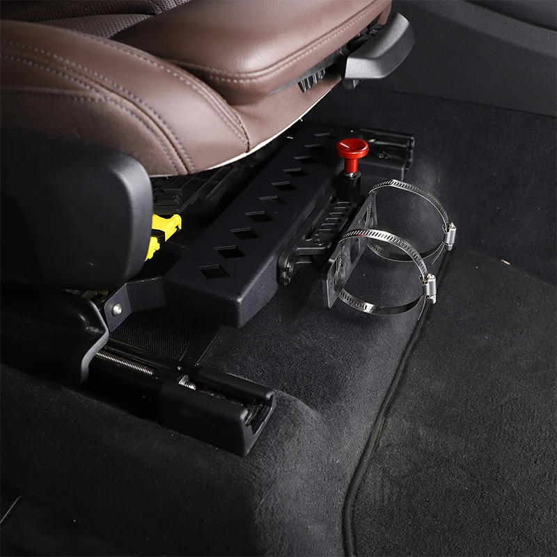 Aluminum Alloy Passenger Seat Fire Extinguisher Bracket Mount For BMW X3 2018-2023 Interior Mod Accessories - view 2