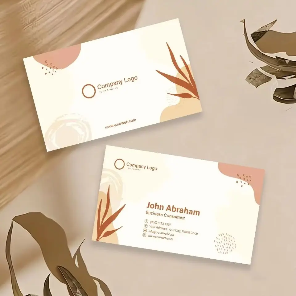 Custom Logo Cards Double Sided Full Color Printing Laminated Waterproof Thank You Cards Gift Cards Access Control Cards