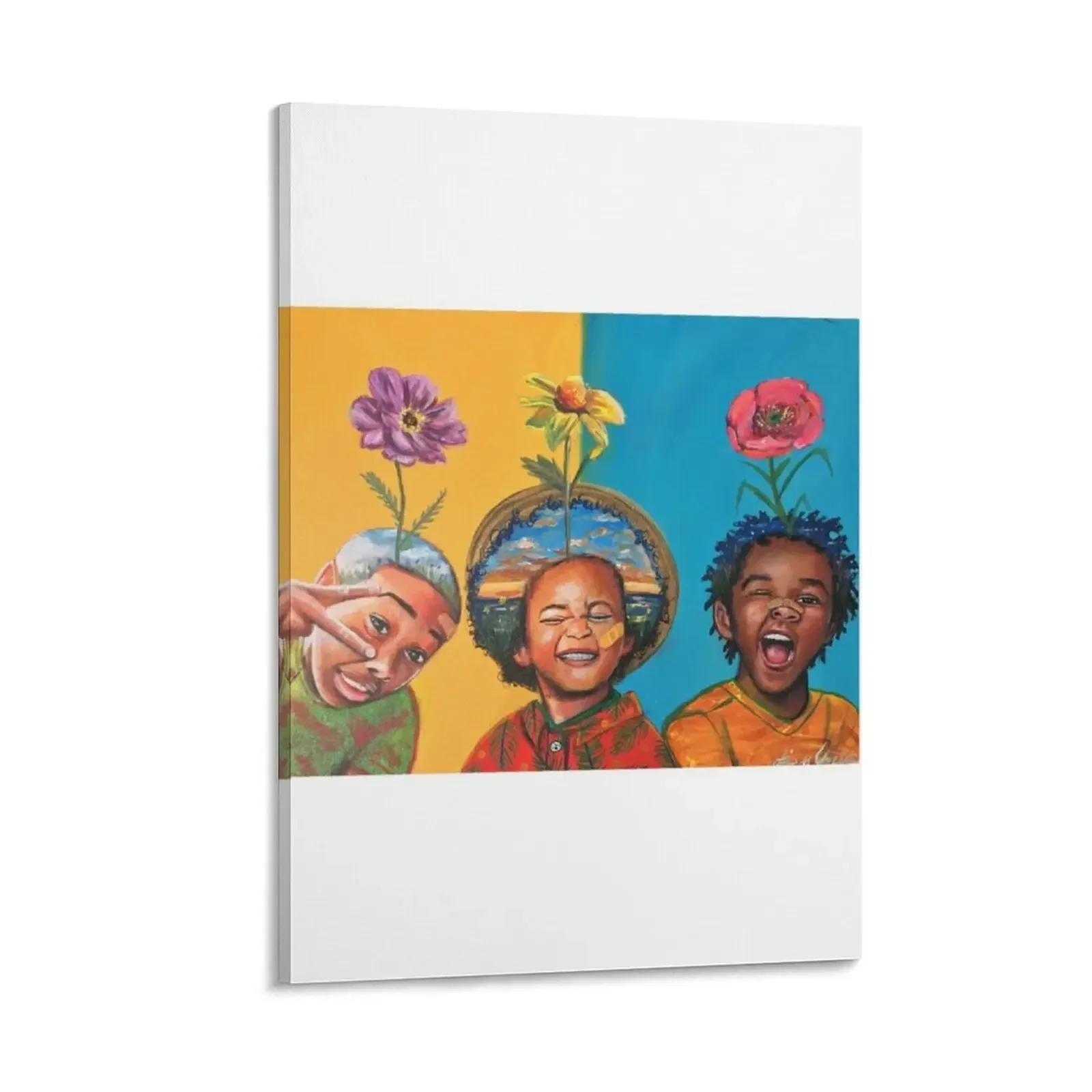 

Black boy joy Canvas Painting wall decoration painting poster anime Posters on the wall decorative picture for living room
