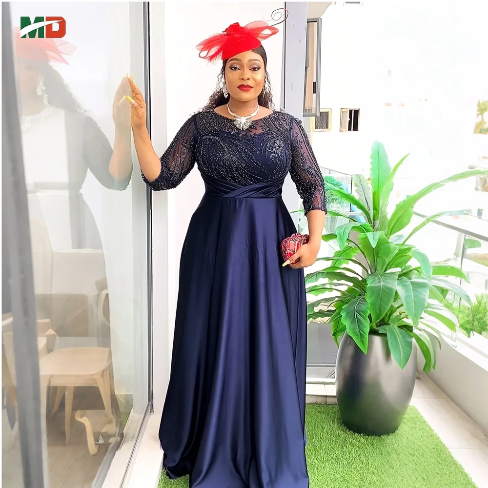 

Африканские платья 2024, большие размеры, длинное вечернее платье с блестками, модное элегантное Дашики, наряды в Анкаре, женская ткань для свадебной вечеринки