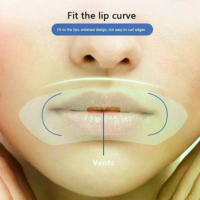/JCS/Anti-Snoring Stickers 30Pcs For Children Adult Night Sleep Lip Nose Breathing Improving Patch Mouth Correction Sticker Tape