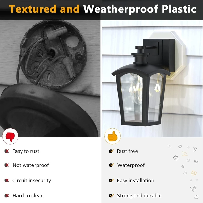 AC88-Octagon Siding Mounting Kit, 8141 Vertical Siding Lamps Mounting Plate Siding Light Blocks For 1/2Inch Lap Siding