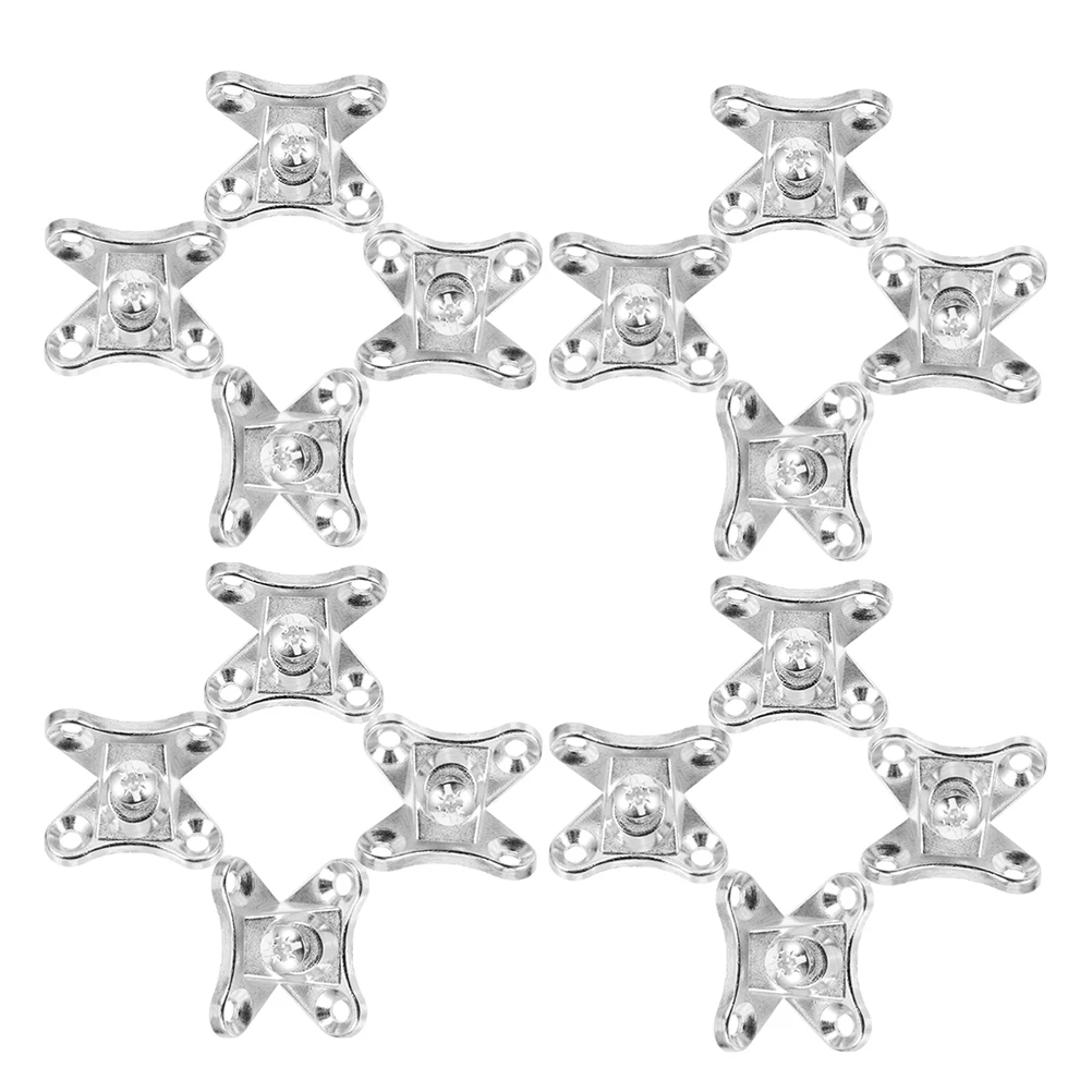 

24pcs Zinc Alloy Butterfly Corner Bracket L-Shaped Detachable Metal Braces For Furniture Cabinet Shelf Wall Support Angle