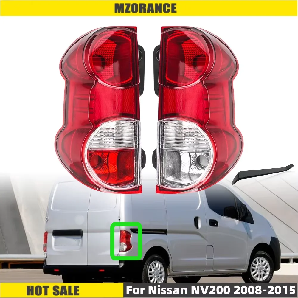 

Задние фонари для Nissan NV200 2008-2015, стоп-сигналы, автомобильные аксессуары, указатели поворота, противотуманные фары, сигнальные огни, крышка, задние фонари