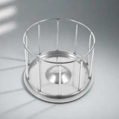 

Stainless Steel Turtle Feeding Dish Large Capacity Reptile Food Water Bowl Rust Resistant Tortoise Bowl Pet Habitat