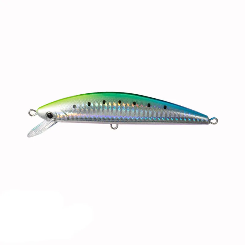 1 Piece Water Fishing Lure 120mm40g Floating Swinger Hard Lure Artificial Simulation Lure  Hook Swinger Crank Lure 3D Eyes 2.0m