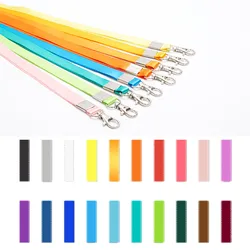 Nylon Lanyard for Keys ID Tag Employee's Work Pass Card Name Badge Holder Neck Strap for Working Permit Badge Holder