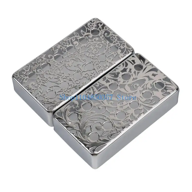 652F Professional Guitar Neck Pickup Metal Shell Humbucker Cover Guitar Pickup Lid