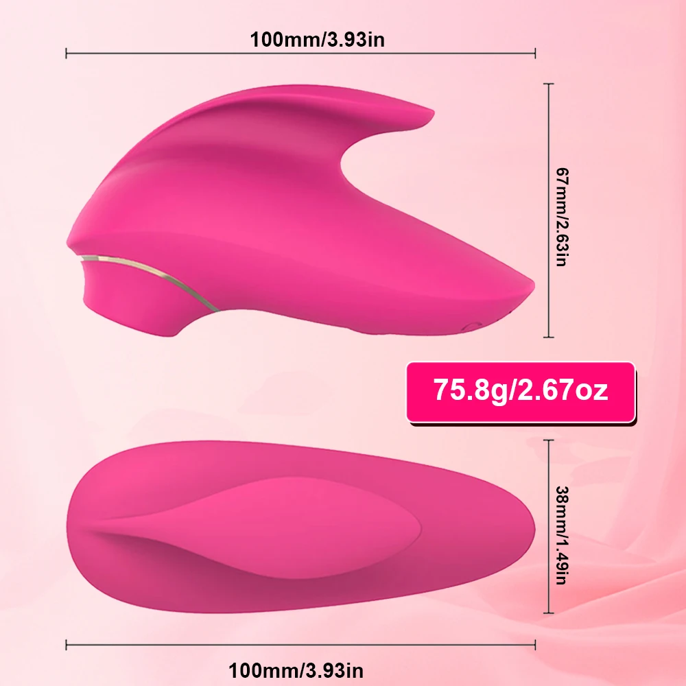 Powerful Oral Sucking Vibrator Female Clitoris Stimulator Vacuum Suction Nipple Glans Massager Masturbator Sex Toys for Women