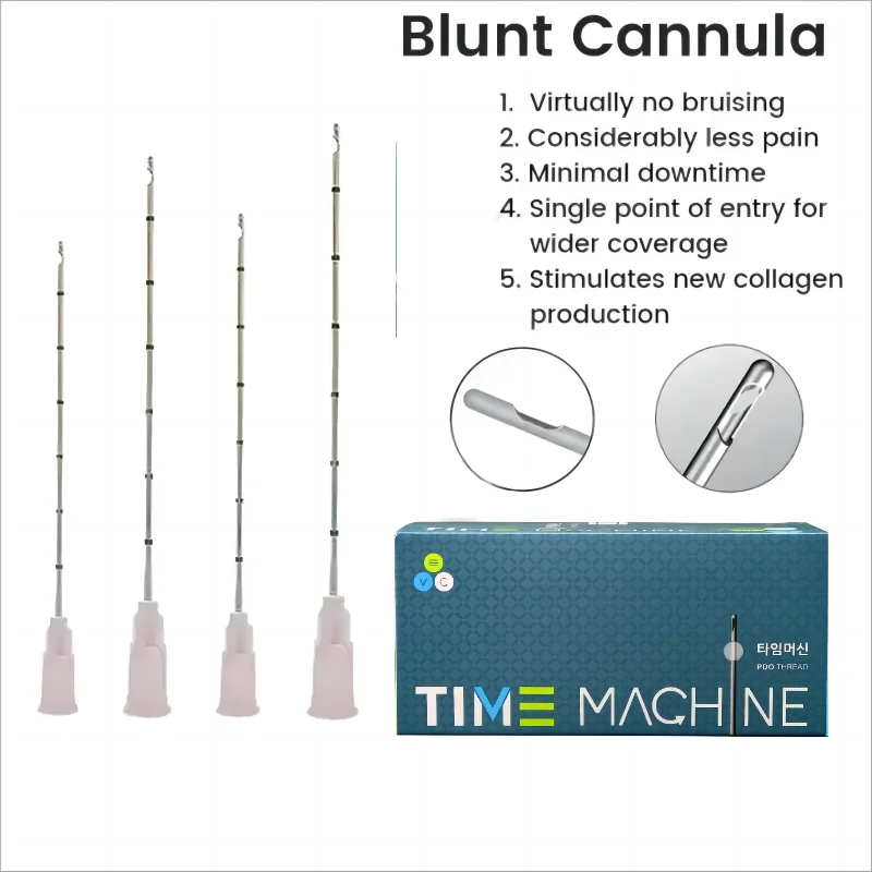 High Quality Blunt Tip Cannula for Filler Korean Technology Disposable Sterile 22G 50mm 25G 50mm Micro Cannula Needle