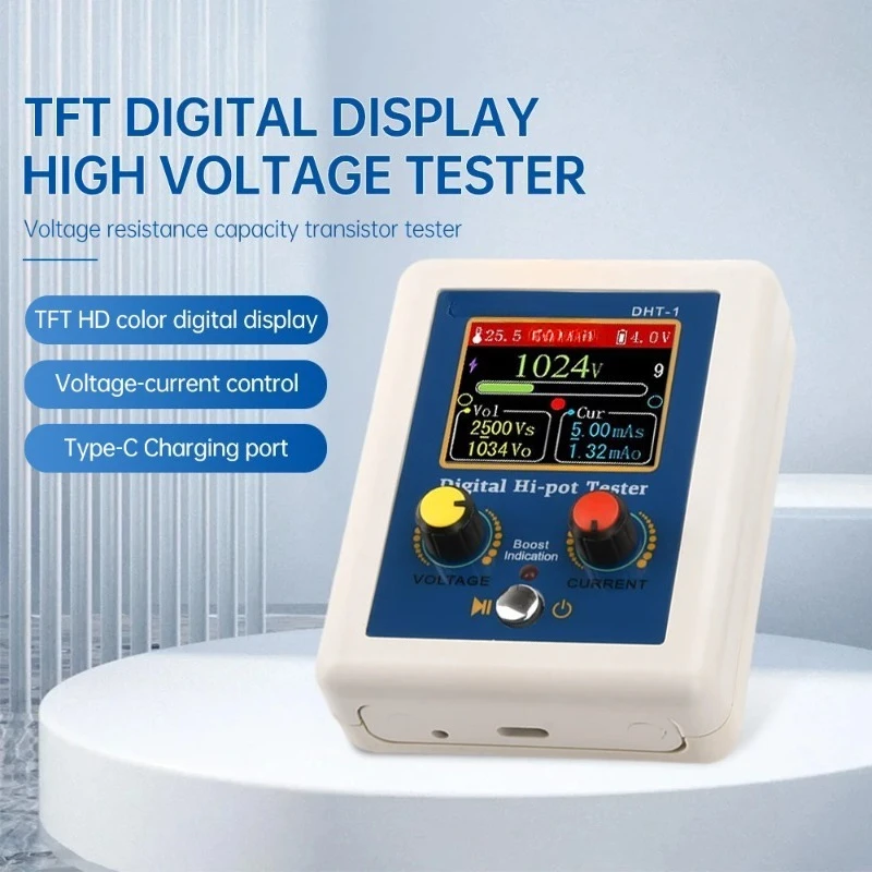 IGBT MOS Transistor Withstand Voltage Tester FOR Diode Triode Test 10-2500V Digital Voltmeter Tool
