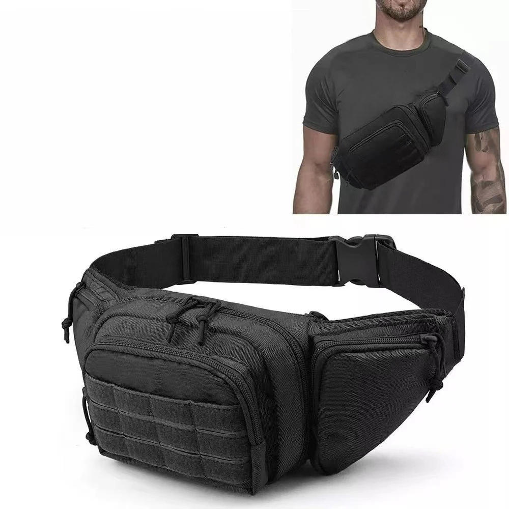 

Outdoor multifunctional waist bag large capacity small outdoor lightweight running sports crossbody bag tactical waist bag