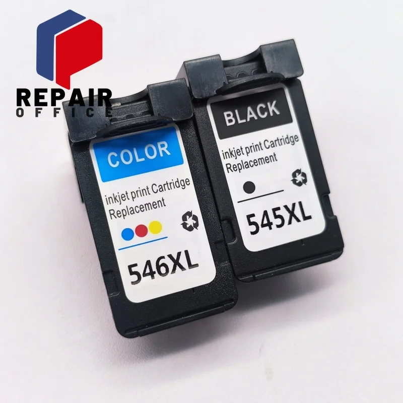 خرطوشة حبر متوافقة PG545 545XL 546XL لاستبدال Canon 545 CL546 للطابعة Pixma MG3051 MG3052 MG3053 MX490