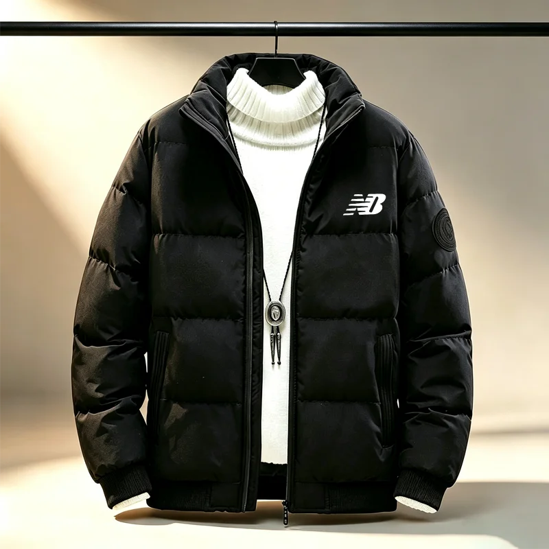 Winter Coats Men 2026 New Thick Warm Parkas Puffer Jackets Bomber Jackets Fashion Waterproof Designer Luxury Men Down Jackets