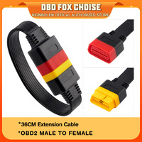 Universal 16 Pin Male To 16 Pin Female OBD 2 OBD II Extension connector for auto diagnostic extending cable