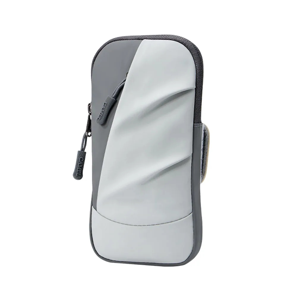 

2-in-1 Reflective Water Resistant Breathable Anti Slip Armband Wrist Phone Holder 6 Inch Fit for Running Cycling Hiking