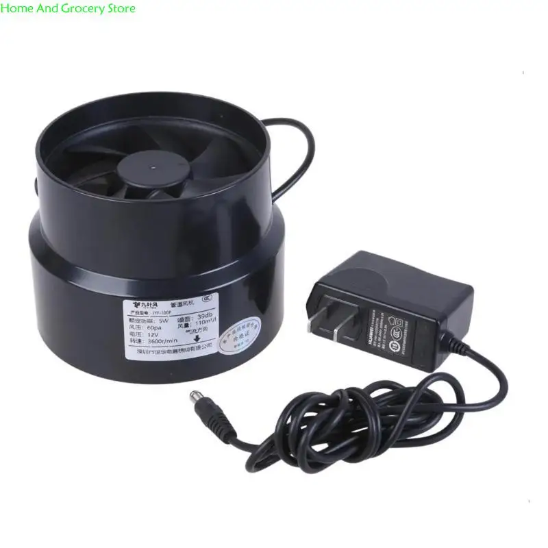 

0XXA Efficient Inlines Duct Fan 3.35inch Vent Boosters for Bathroom Kitchen Use