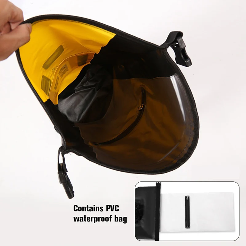 Bolsas secas impermeables de 30L y 25L con bolsillo de separación húmeda, mochila para kayak, canotaje, natación, bolsa para deportes al aire libre, paquete flotante