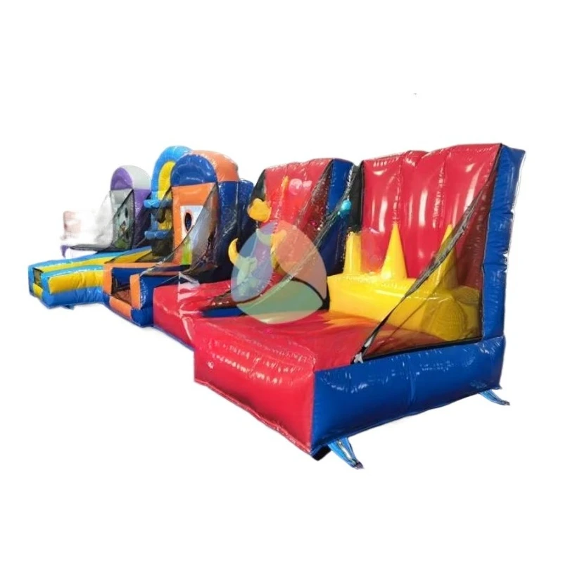 

Popular outdoor giant inflatable 5-in-1 carnival game party commercial inflatable game