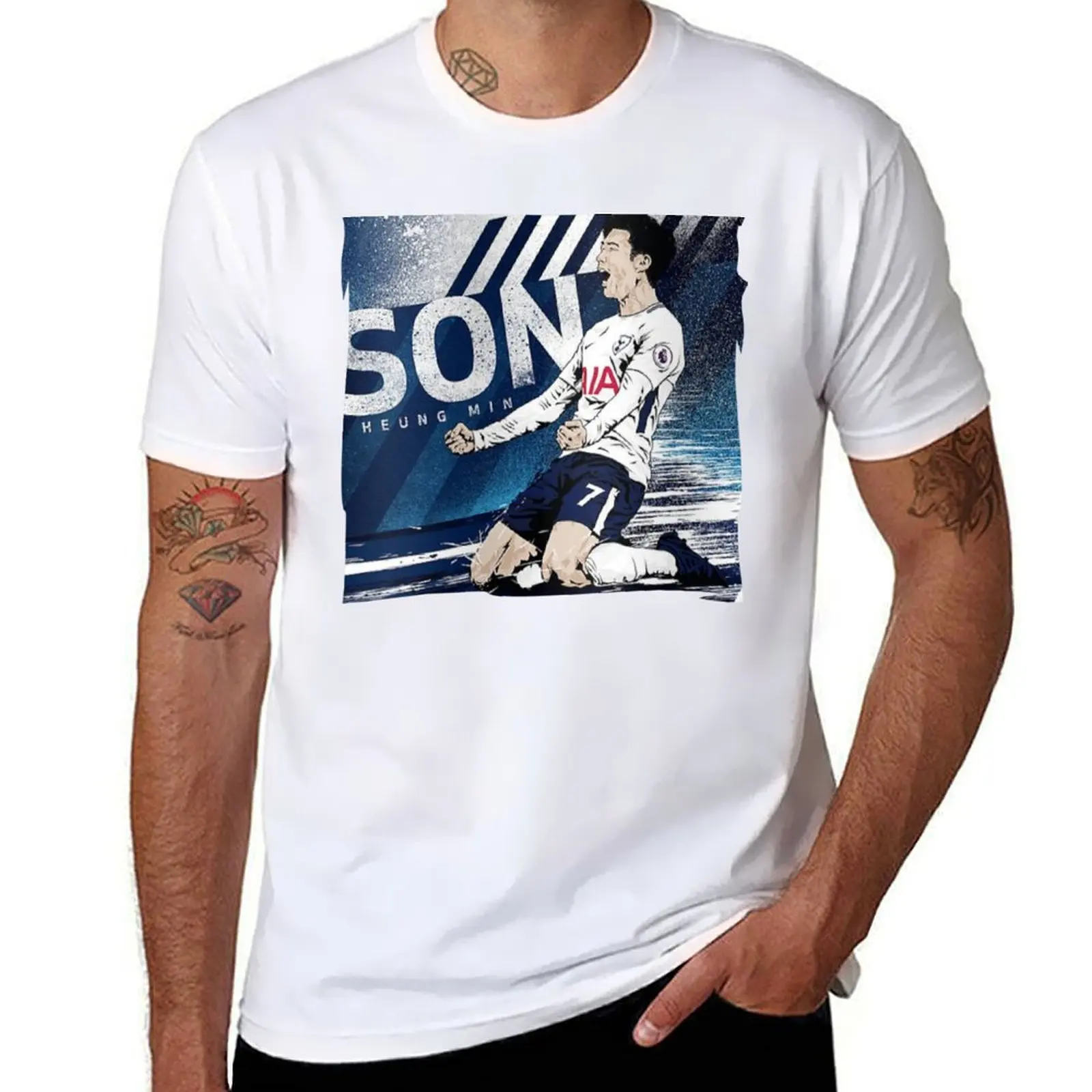 

Son Heung Min T-Shirt man t shirt designer cotton t shirt man T-Shirt