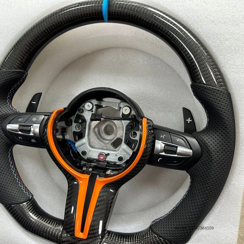 Suitable for BMW M3 steering wheel assembly, 3/5 series, 7 series, X1, X4, X5, X6, X3, X1 modified new racing model