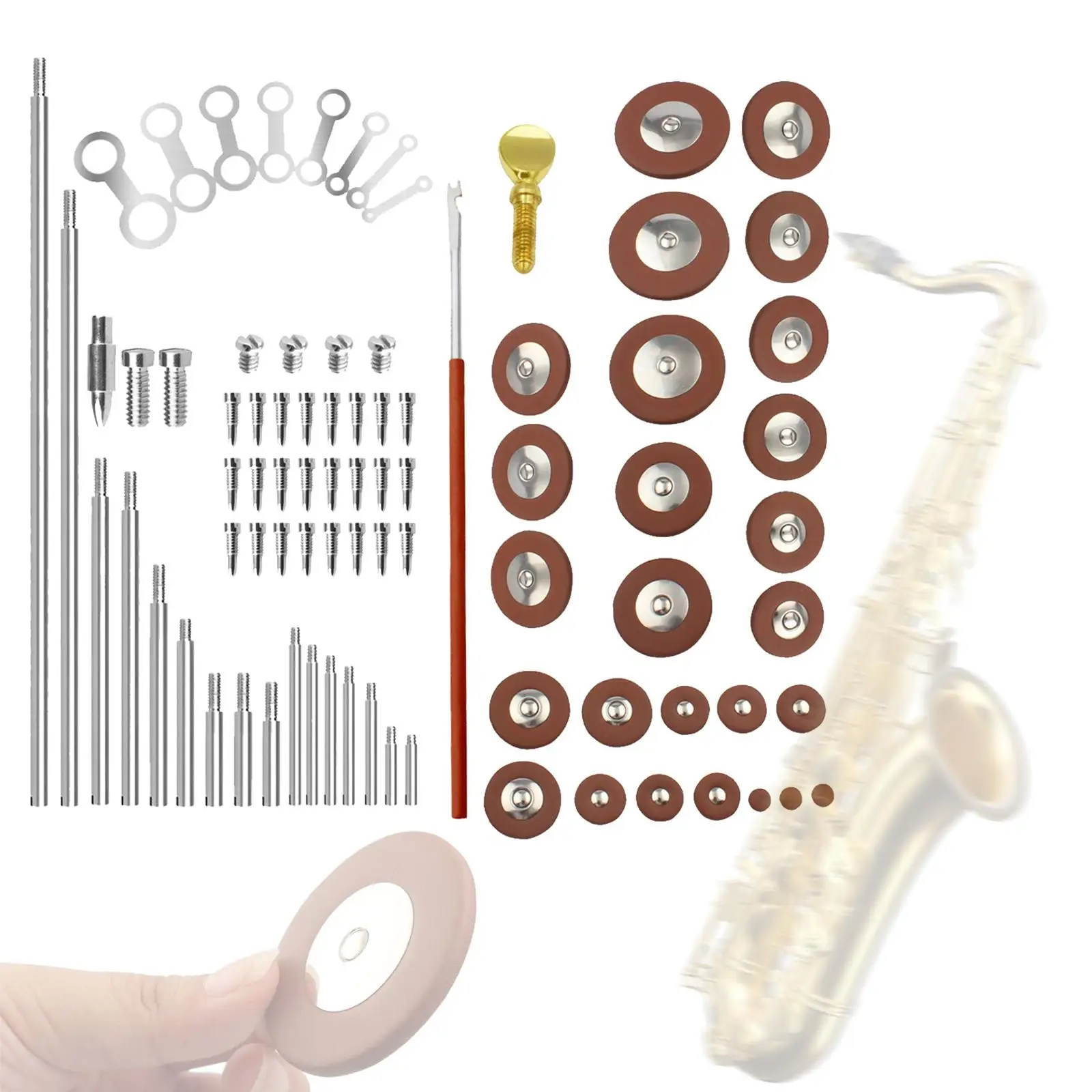 

Замена комплекта для ремонта альт-саксофона для энтузиастов саксофона музыкальных инструментов