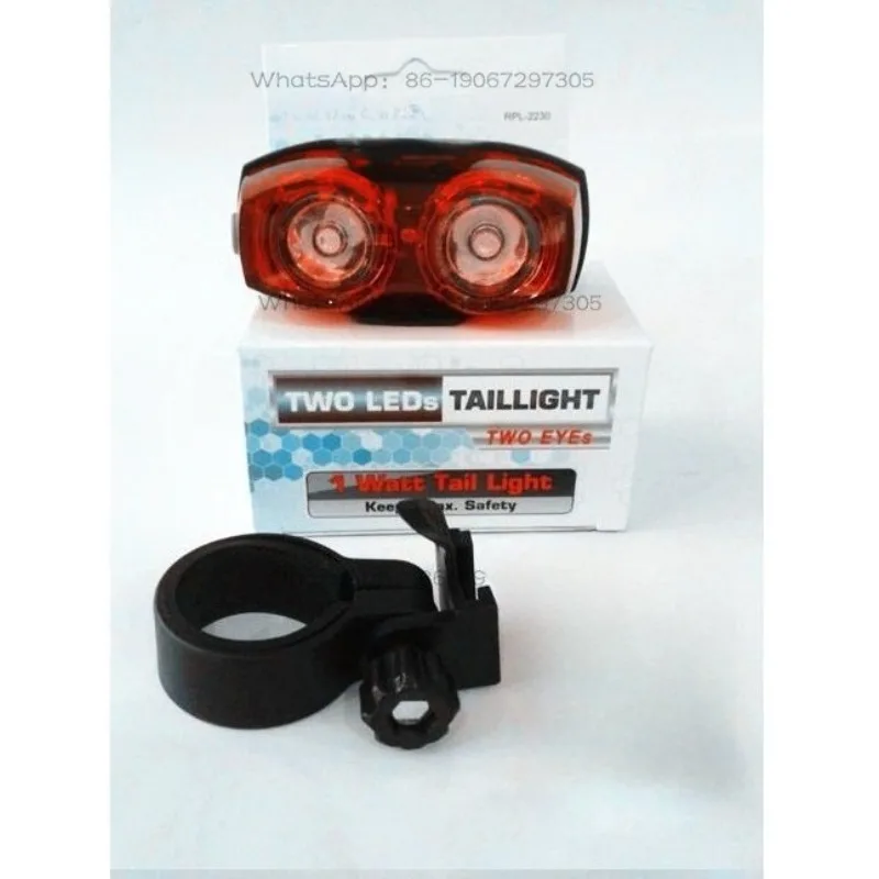 3PCS Bicycle Tail Lights, Flash Mountain Bike Warning Lights, Cycling Equipment view 4