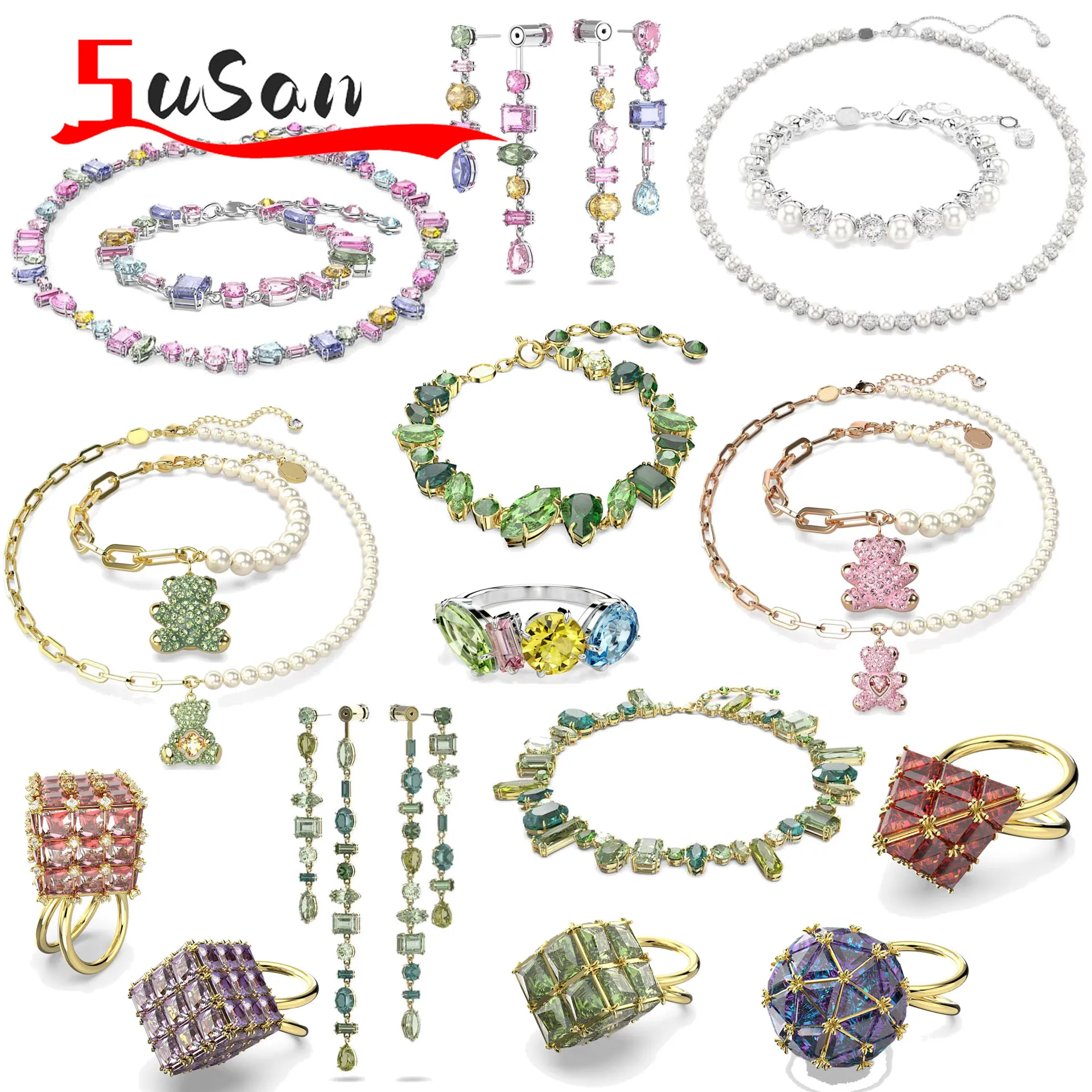 

Новые ювелирные украшения «Свадебная бабочка»: высококачественные красочные серьги, браслеты, кольца и наборы для женщин. Роскошный подарок с подвесками.