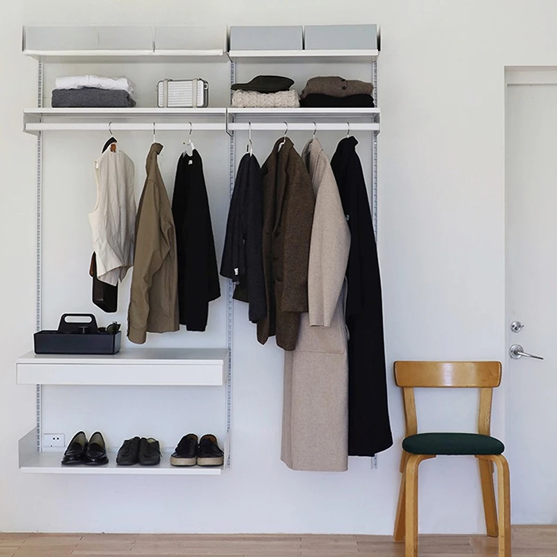 

Coat rack Whole house column Hanging hanger Layer wall Shelf rack Entrance