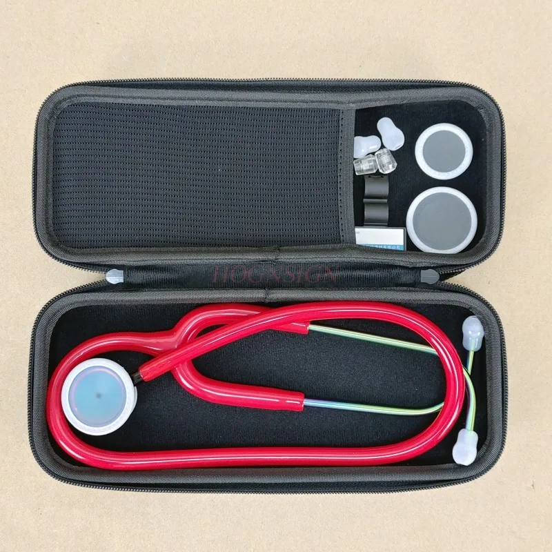 box + health monitors for home Stethoscope medical universal double-sided adult children students stainless steel frequency