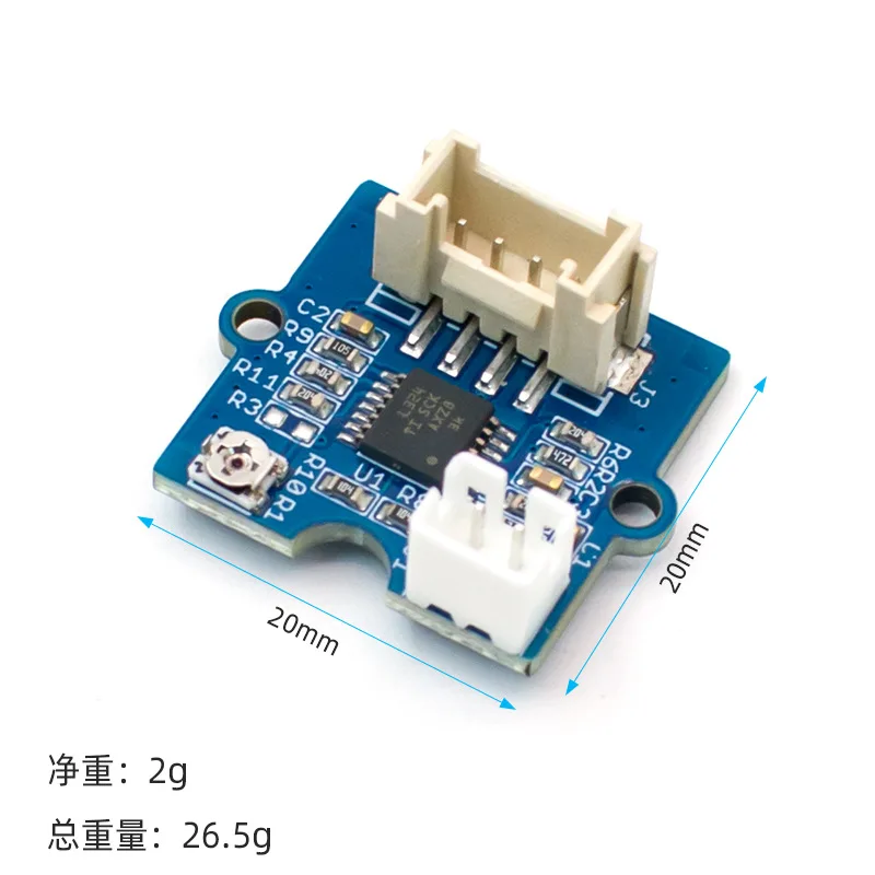 GSR Skin Current Sensor, Skin Resistance Conductivity Detector for Arduino