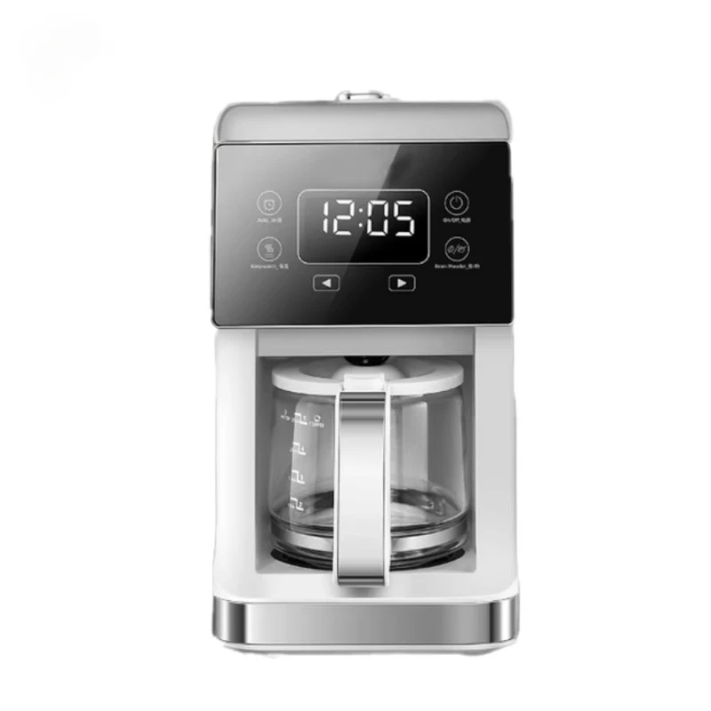 Automatic 1-Cup Coffee Maker with Grinder Drip Electric Commercial Multifunctional Hot Water System Power Source Battery