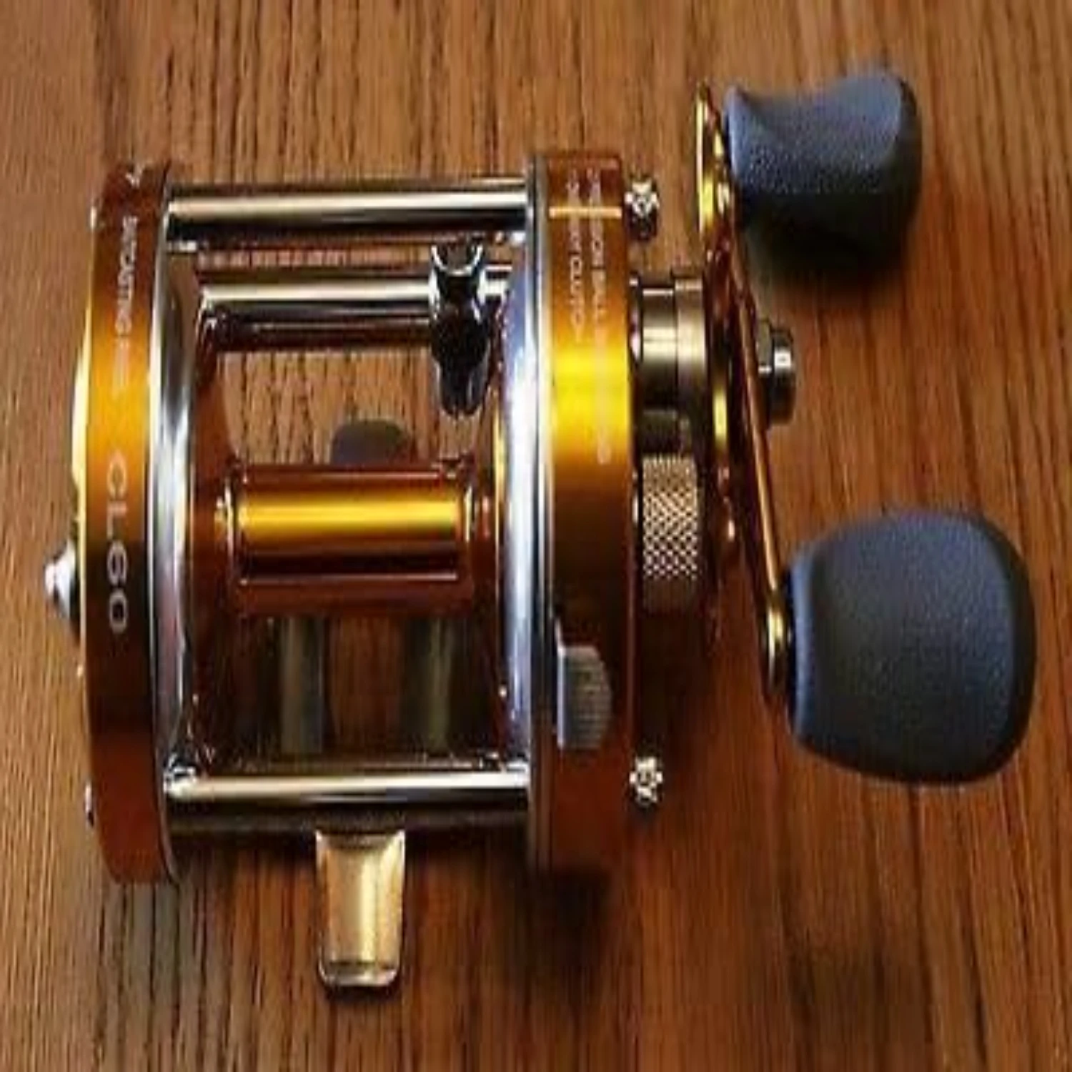 

Gold CL60 Baitcast Fishing Reel Muskie Catfish & Saltwater