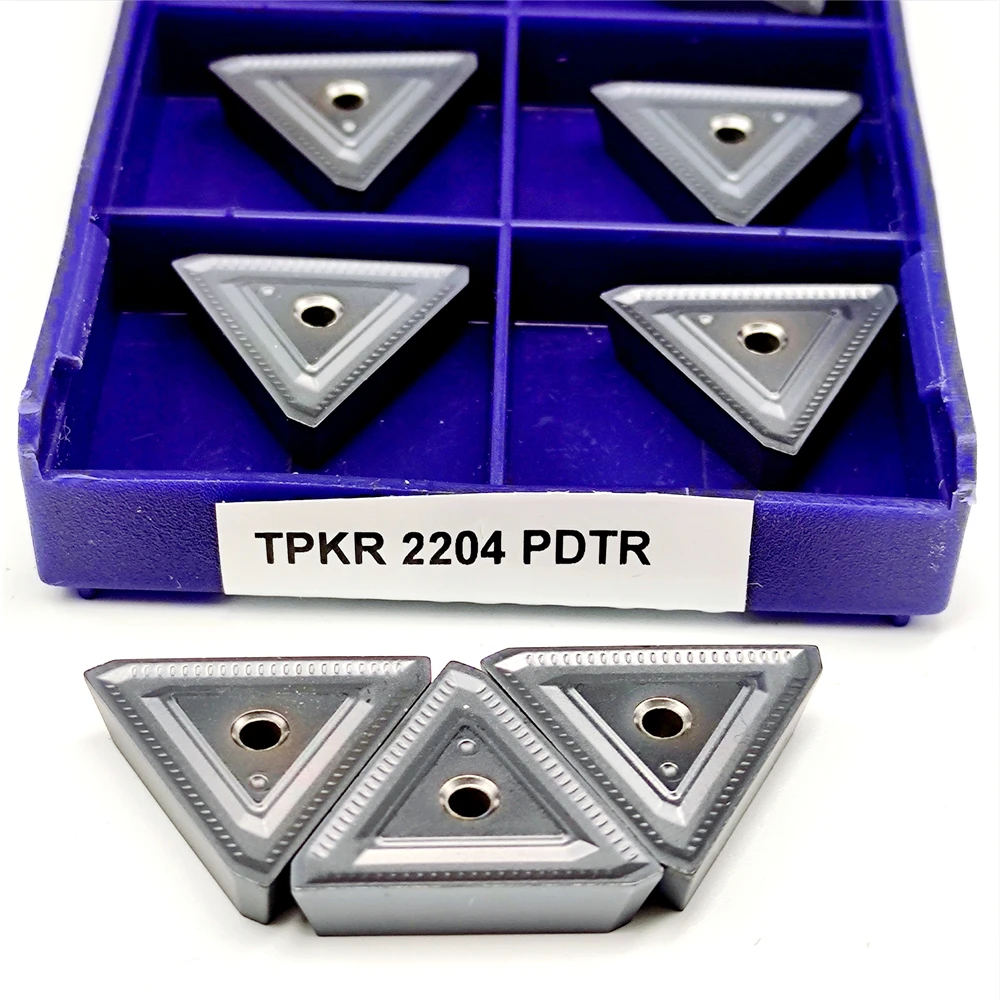 كربيد إدراج TPKN2204 TPKR2204 أداة مخرطة CNC NN LT30 إدراجات تحول خارجية للفولاذ المقاوم للصدأ الحديد الزهر TPKN TPKR 2204