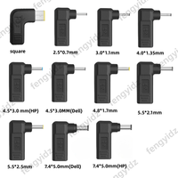 Laptop Power Adapter Connector Dc Plug USB Type C Female to Universal Male Jack Converter for Hp Dell Asus Acer Lenovo Notebook