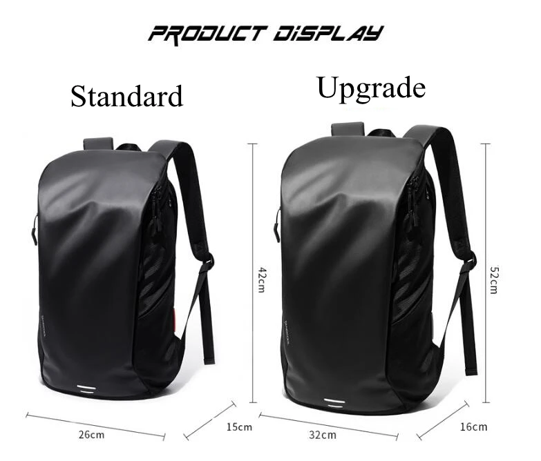 Men  Tangcool Oxford Men Travel Backpack Weekender Backpack Waterproof Men Business Backpack for 15.6 inch Backpack Laptop bag