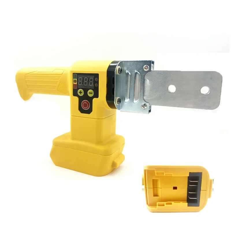 Saldatrice per tubi per Dewalt 20V batteria tubo saldatore plastica saldatura tubo riscaldamento strumento di fusione a caldo 32/25/20 abrasivi